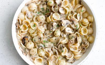 Onepot Pasta mit Pilzen