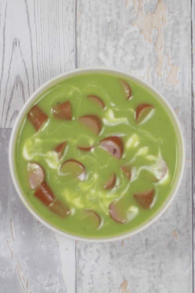 Erbsensuppe mit Wienerle - einfach lecker essen