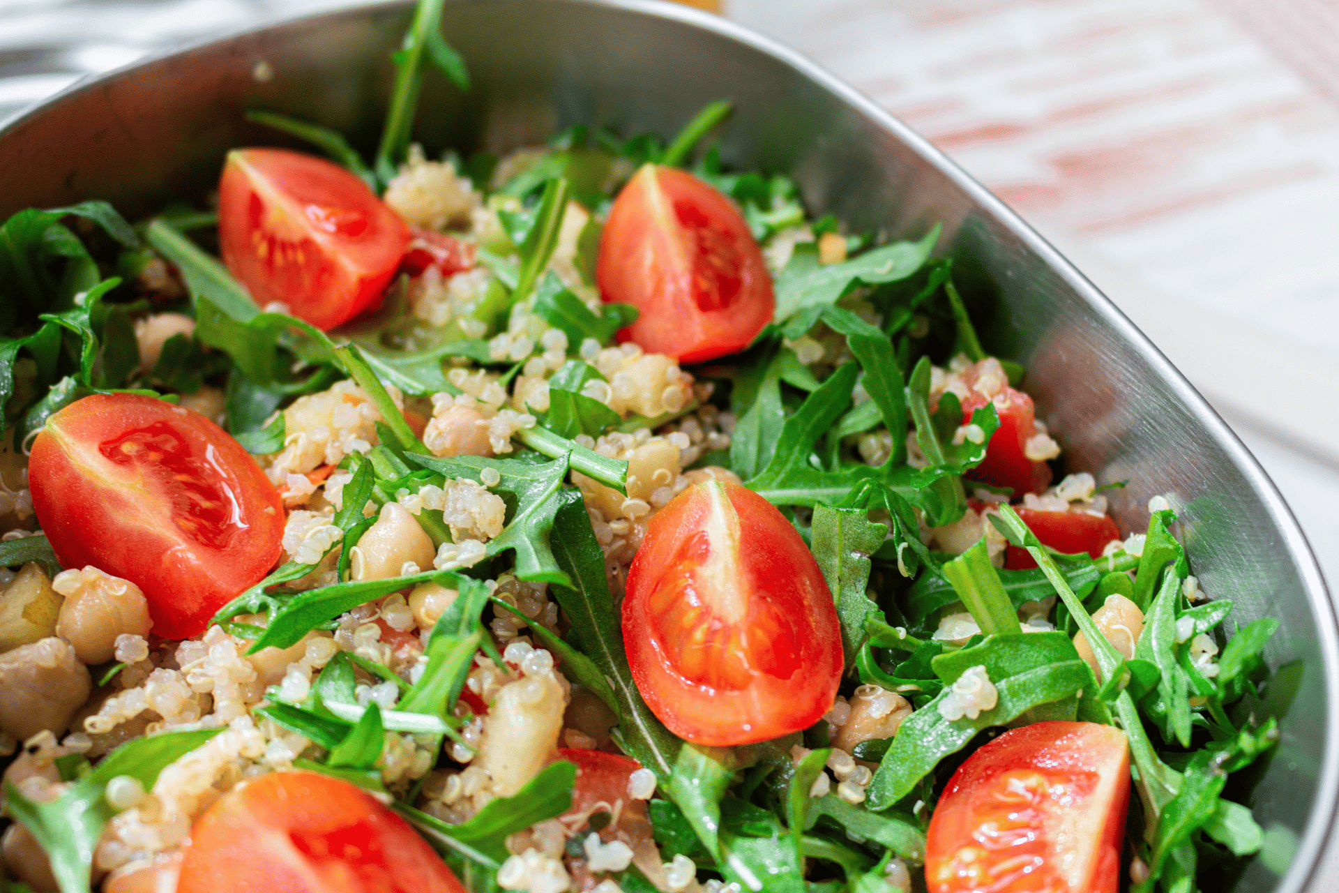 fruchtiger Apfel-Quinoa-Salat